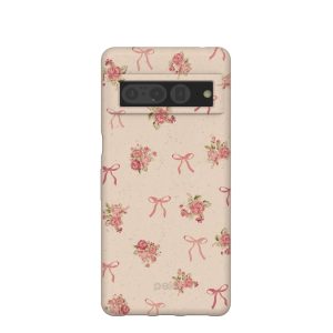 Seashell Roses and Bows Google Pixel 7 Pro Case
