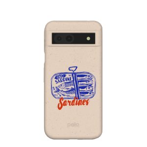 Seashell Sardines Google Pixel 8a Case