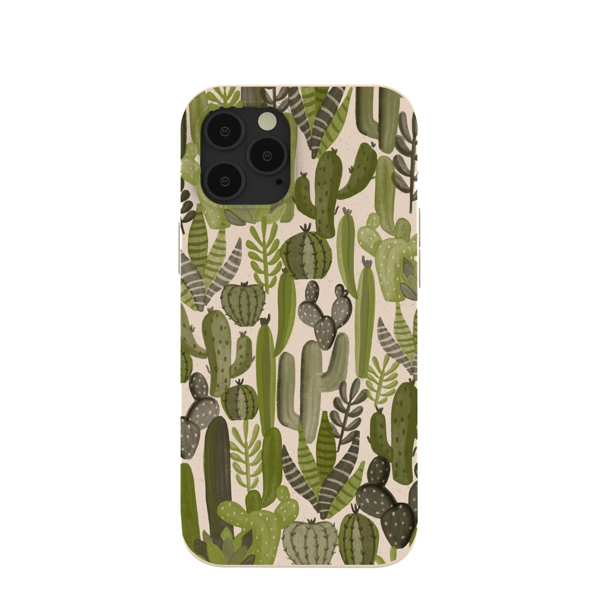 Seashell Succulent Cacti iPhone 12 Pro Max Case