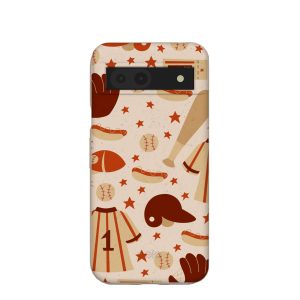 Seashell Sunday Baseball Google Pixel 8a Case