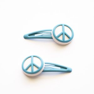 Snap clips set - Peace Sign