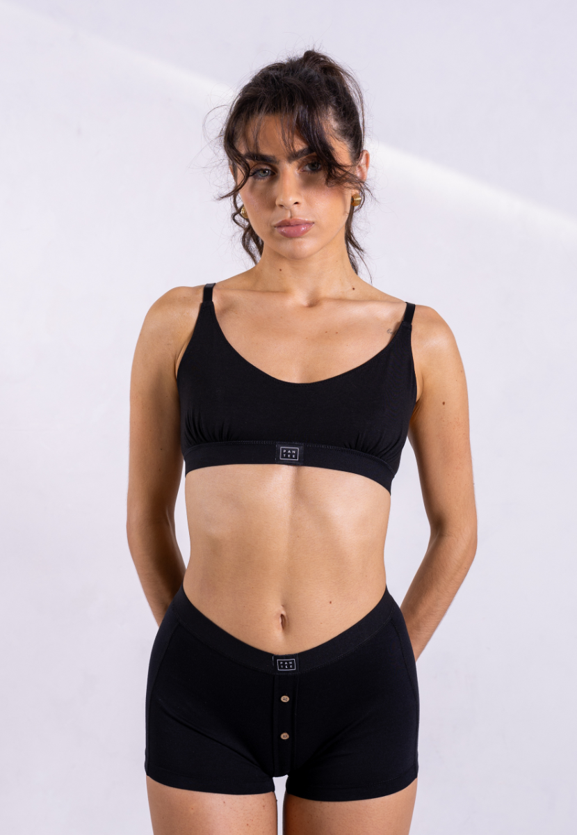 The Balconette, Black - XS