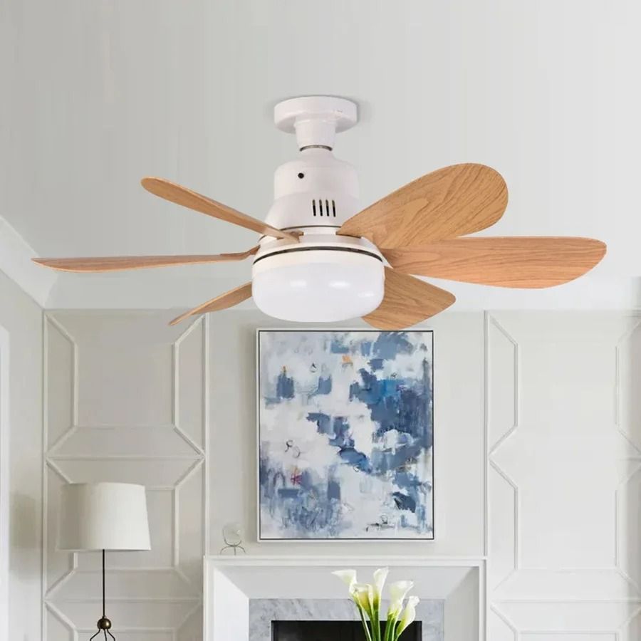 Timber-Aura Socket Ceiling Fan Light
