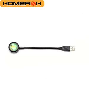 USB Room Photo Atmosphere Light with Sunset Projection LED Mood Lamp