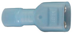 XSCORPION FD250NFB Quick Disconnect 16/14 Ga Female Blue 100/bag