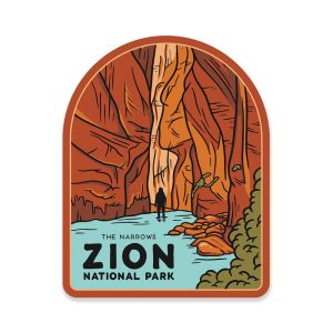 Zion The Narrows | Sticker