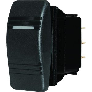 BLUE SEA 8288 WATER RESISTANT CONTURA SWITCH - BLACK