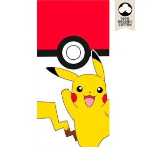 Cotton beach towel Nintendo Pokémon Pikachu Pokeball