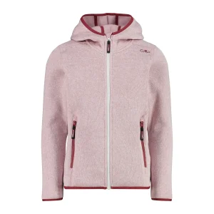 Girl's hooded fleece CMP Knit-Tech
